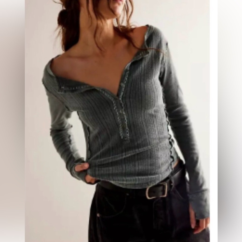 Free People Rosi Henley tee